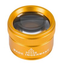 루페 보석 감정 확대 휴대용 배율 30x 돋보기 k9 광학 렌즈 평가 단안경 돋보기 loupe for coin stamps watch 수리, 2-하얀