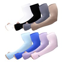 발렌티노 크리스티 국산 아쿠아엑스 무봉제 쿨토시 손등커버형 효성원사100%, 화이트