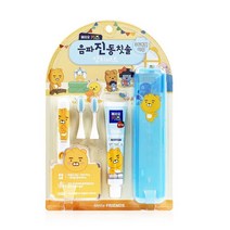 카카오 양치 진동칫솔세트 어린이 선물 리필 건강잇몸 튼튼이빨 올바른양치습관기르기