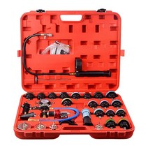 부동액 진공 주입기 냉각수 교환 에어빼기 압축 28 34세트 테스트 커넥터, 14세트