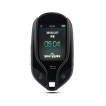 자동차 키링 키케이스 키홀더 K911 범용 모바일 스마트 원격 LCD 키 BMW 아우디 기아 벤츠 VW 현대 키리스, 01 K911 Black_01 English