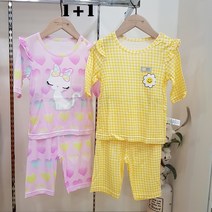 (1+1패키지특가) 모이모이깜피 유니프랜드 허니스마일+러브캣 쿨레이온7부내의 2벌세트