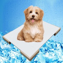 강아지대리석 여름 고양이쿨매트 냉매트 쿨방석 애견 쿨링, 확장프레임, 화이트.마블