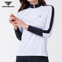 YLF 티셔츠 반집업 여자 골프웨어 다운블로우 긴팔 스포츠