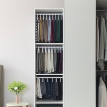 코랄나인 씨오거나이저 옷장 정리도구 (2세트), 화이트