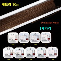 [붕어하늘] 윈윈 케블라 합사 (10m) 0.8-6호 민물낚시 케브라목줄, 1.5호