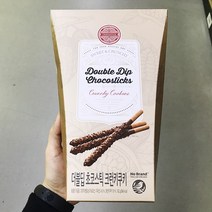 노브랜드 더블딥 초코스틱 크런키 쿠키 162g, 단품