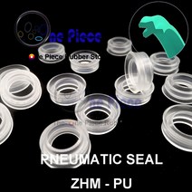 에어실린더 공압실린더 ZHM-와이퍼 씰 ID = 8-90mm 공압 먼지 링 이중 입술 링 유압 실린더 부품 산업 PU, 25 80x92x15