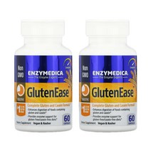 엔자이메디카 엔자이 Gluten Ease DPP IV 1000 글루코아밀라아제 함유 60정 2개