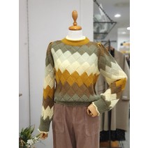써스데이아일랜드 스트라이프 조직 변형 풀오버 T218MSW238(1270978)