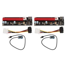 2X 미니 피스ie피스I Express 16X 라이저 노트북 이미지 카드 EXP GDC BTC Antminer Miner 슬롯 마이닝, 01 빨간