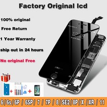 휴대폰액정수리 폰수리 LCD 공장 오리지널 Lcd 리퍼비시 아이폰 6s 7 8 플러스 Ecran 터치 X XR 디스플레이 11 스크린 트루톤 교체용 수리 부품 예비 파츠, [25] XR C3F Original