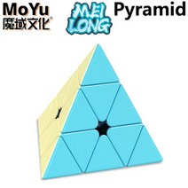 매직큐브 MOYU Meilong 전문가용 매직 큐브 4x4 5x, Pyraminx C macaron