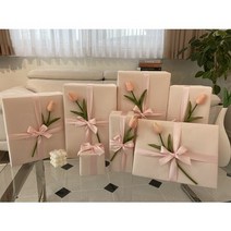 돌잔치 돌잡이 선물 포장 돌잡이상 고급 7종 세트, 크라프트 데이지