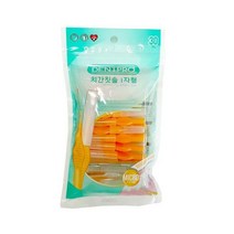 1160 덴트프로 치간칫솔 I자형 봉지형 30개, [1177] SSS-0.7mm