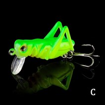꼬마에기 스피너베이트 1 개몫 cm 3 그램 메뚜기 곤충 낚시 미끼 Flying Wobbler Lure hard Lifelike 인공 Bass Swimbait pesca 11422, 씨