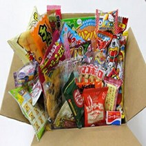 결혼식버스 웨딩촬영 골프장 간식 Japanese Cy Ninja25 Assorted and Snack Okashi Set with Original Sticker, 상품
