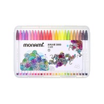 모나미 플러스펜 3000 WARM + COOL 세트, 48색, 1세트