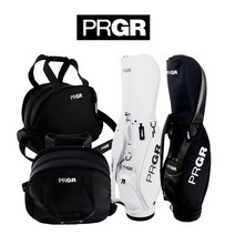 2022년 PRGR프로기어 GOLFBAG 캐디백 보스턴백세트 마포골프샵 몬스터골프, 색상 : 화이트