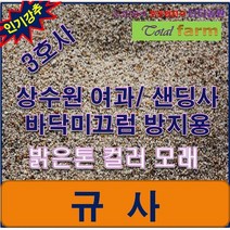 샘플용 규사 3호사 1kg /미끄럼방지용/상수도여과사