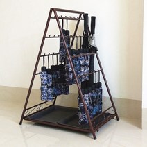 우산꽂이 우산 수납대 가정용 호텔 로비 상업용 우산통 교실 입구에 신기 걸쇠, 단일옵션, 05.라지 블랙