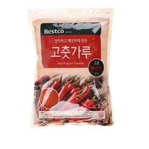 베스트코 고춧가루 고운 매운맛, 1kg, 8개