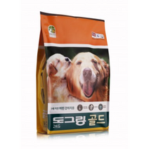 도그랑 강아지사료 골드 절약형 자견용 2kg, 3개