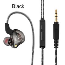가성비 좋은 X2/X6 범용 3.5mm 유선 게임용 헤드셋 Hifi 이어폰 소음 감소 스포츠 형 헤드폰, 01 X2 Black