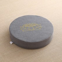 절방석 108배 명상 기도 요가 쿠션 라텍스 좌복 원형