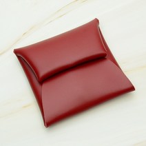 가죽공예 멀티 미니 파우치 스냅형 DIY 키트, 안티스크래치-블루린