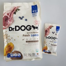닥터독 3개월이상 양고기 강아지 관절사료, 250g, 5개
