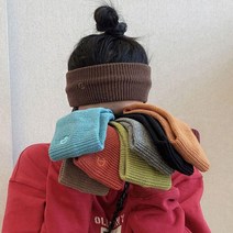 니트 골지 남성 여성 스포츠 헤어밴드 반다나 터번 머리끈 머리띠 포인트핀 악