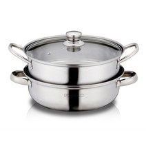 대형 스텐 인덕션 2단 찜기 찜솥 냄비 찜통 28cm, 상세페이지 참조, 상세페이지 참조, 상세페이지 참조