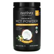[1+1][300g] 누티바 MCT오일 파우더 가루 분말 MCTOIL Mct 엠씨티 엠시티 코코넛 오일, 300g [1+1], 2개
