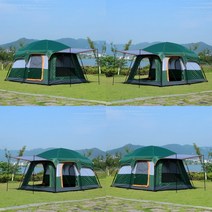 그린 거실형 6인용텐트 6인텐트 투룸텐트 4인용텐트 5인텐트
