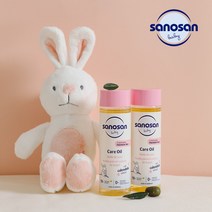 사노산 베이비 케어오일 200ml x 2개입 신생아 영유아 유아 피부보습