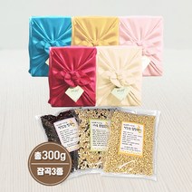 [은색초코]혼합잡곡 3종세트 보자기포장 결혼답례품 돌잔치 조문 회사단체선물 시보해제 생일축하선물, 1박스, 현미+혼합잡곡+오색보리