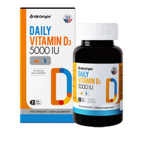 엔젯오리진 데일리 비타민D3 5000IU, 150캡슐, 5개