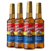 토라니 Torani 시럽 클래식 카라멜 254oz 4 팩, 25.4 Fl Oz (Pack of 4)_Classic