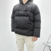 일이오 남성 여성 남녀공용 커플 아노락 패딩 후드점퍼