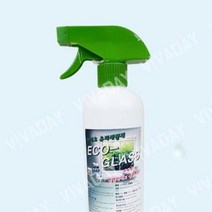 에코 글라스 유리세정제 500ml/ 사이드미러 유리크리너 물때 기름때 청소, 상세페이지 참조