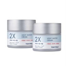 토니모리 투엑스 라이트 수분크림, 2개, 80ml