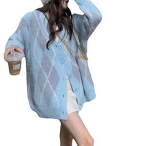 까망까망마켓 예쁜 데일리 오버핏 니트 가디건