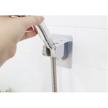 연수기 3단조절 부착력 접착식 아이샤워기거치대 월세집용 무타공용 원하는위치