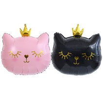 [피앤비유니티]왕관캣츠 2종, 핑크 고양이