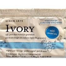 byrouge 세안 아이보리 깨끗한 전신 비누 오리지날 90g 10입, q&상품선택&p