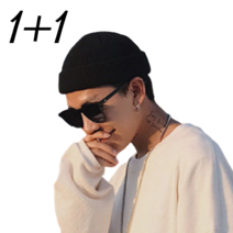 윈썸잇 1+1 (2개) 남자 여자 숏비니 레옹 모자 빅사이즈 비니