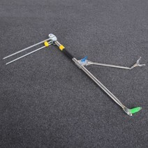 민물낚시받침틀 민물낚시받침틀 스테인레스 포대 지지대 낚시의자 낚시대 낚시용품 낚시 땅꽂이포함 장대 대낚시, C01-1.9M