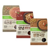 (냉장)[풀무원]청국장 3종, 1.생청국장190g