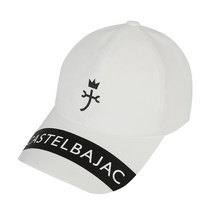 까스텔바작 까스텔바작 남성 로고 포인트 캡모자 BG0WGC201WH, FREE
